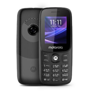 Motorola All-New A300-2026 Dual Sim keypad Phone (Black)