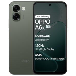 Oppo A6X 5G (Olive Green, 4GB RAM, 64GB Storage)